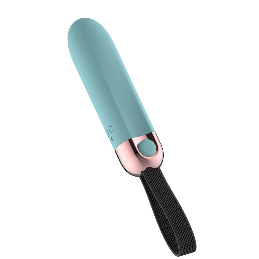 Passion Play Vibrating Bullet Blue Blue 8.5 Cm Usb Rechargeable Vibrating Bullet