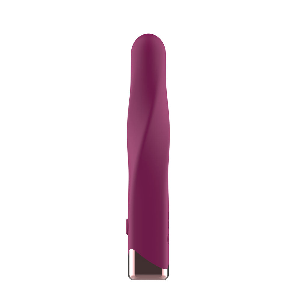 Passion Play Rechargeable Vibrating Bullet Purple Purple 12 Cm Usb Rechargeable Vibrating Bullet