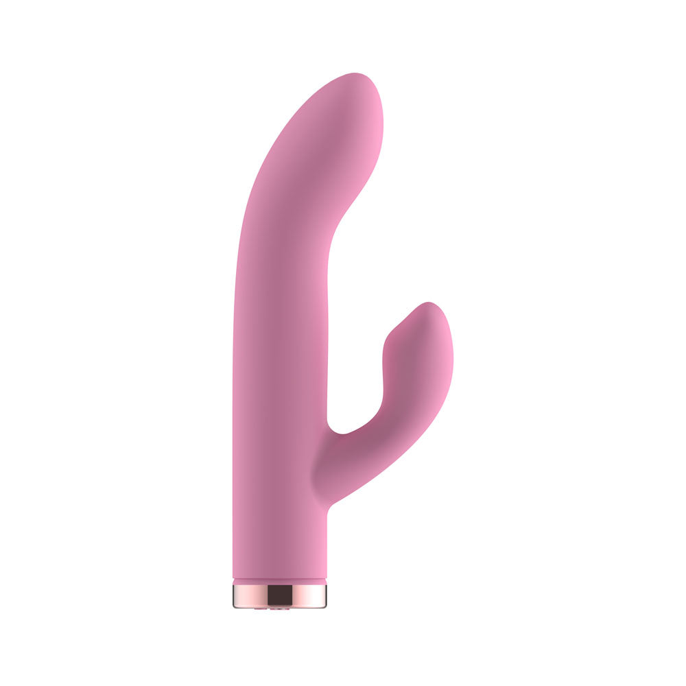Passion Play Silicone Rabbit Vibrator Pink Pink Usb Rechargeable Mini Rabbit Vibrator