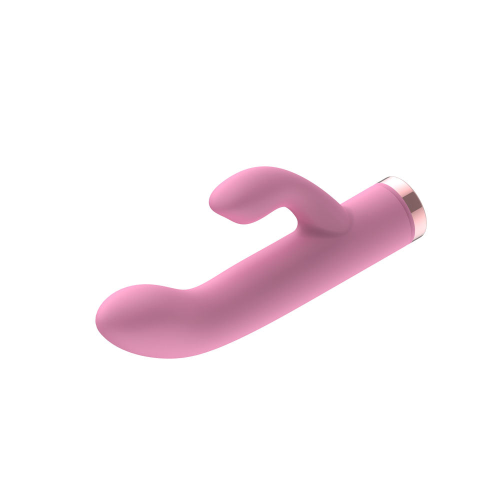 Passion Play Silicone Rabbit Vibrator Pink Pink Usb Rechargeable Mini Rabbit Vibrator