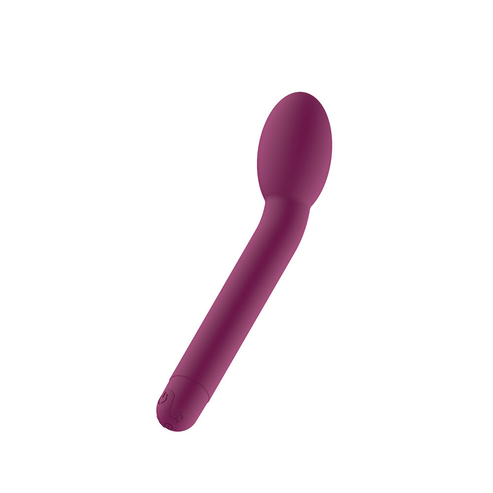 Passion Play Silicone G Spot Vibrator Purple 20.7 Cm Usb Rechargeable G Spot Vibrator