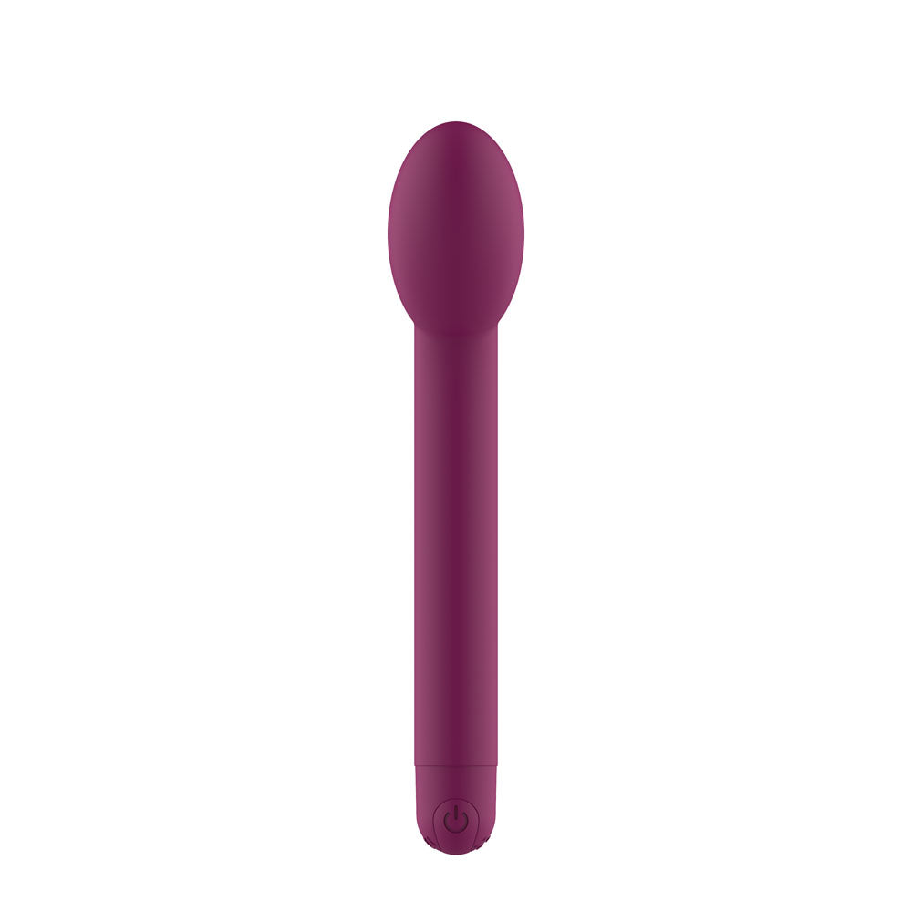 Passion Play Silicone G Spot Vibrator Purple 20.7 Cm Usb Rechargeable G Spot Vibrator