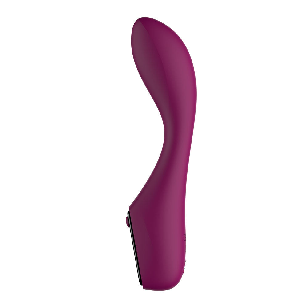 Passion Play G Spot Vibrator With Led Screen Purple 19.2 Cm Usb Rechargeable G Spot Vibrator