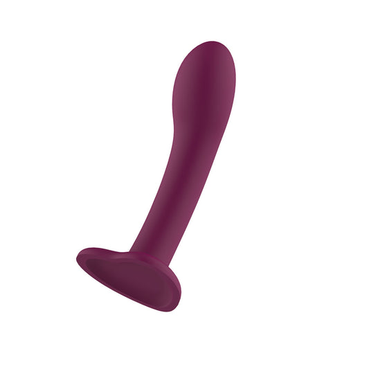Passion Play Liquid Silicone Dildo Purple Purple 18 Cm Dildo