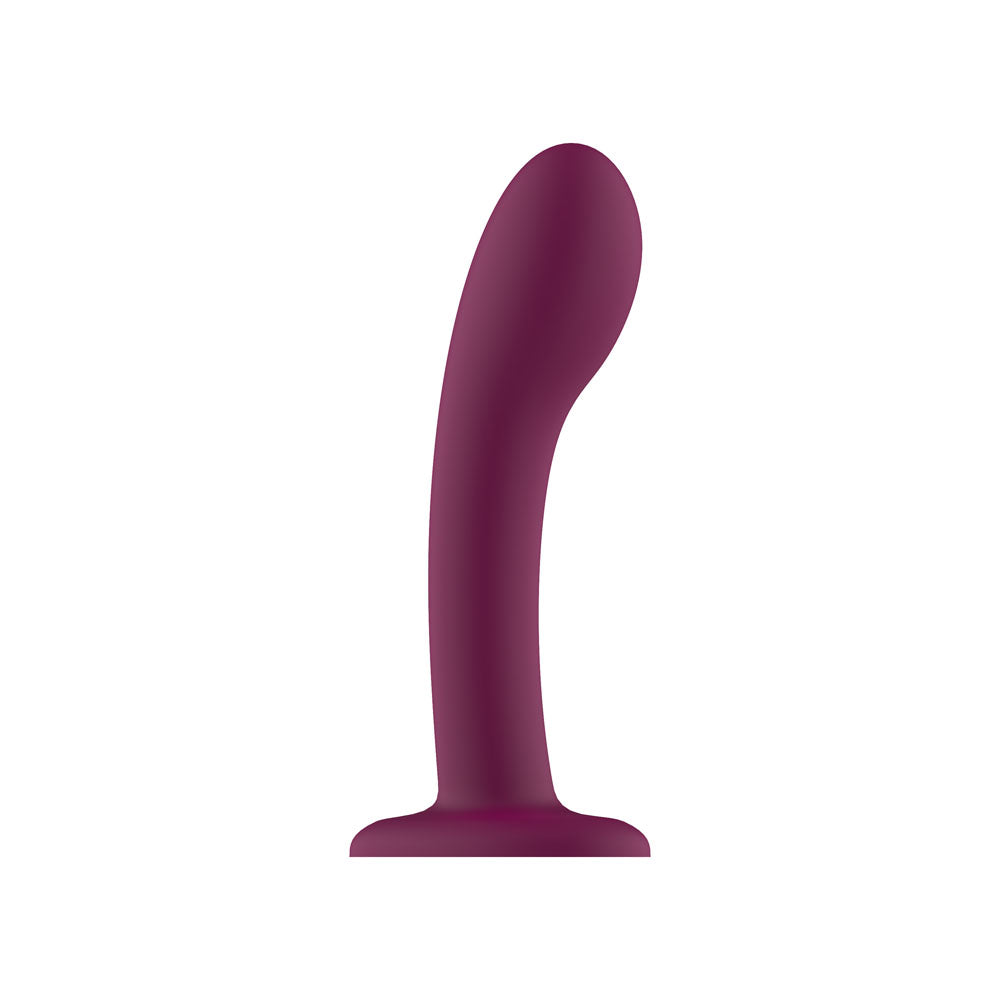 Passion Play Liquid Silicone Dildo Purple Purple 18 Cm Dildo