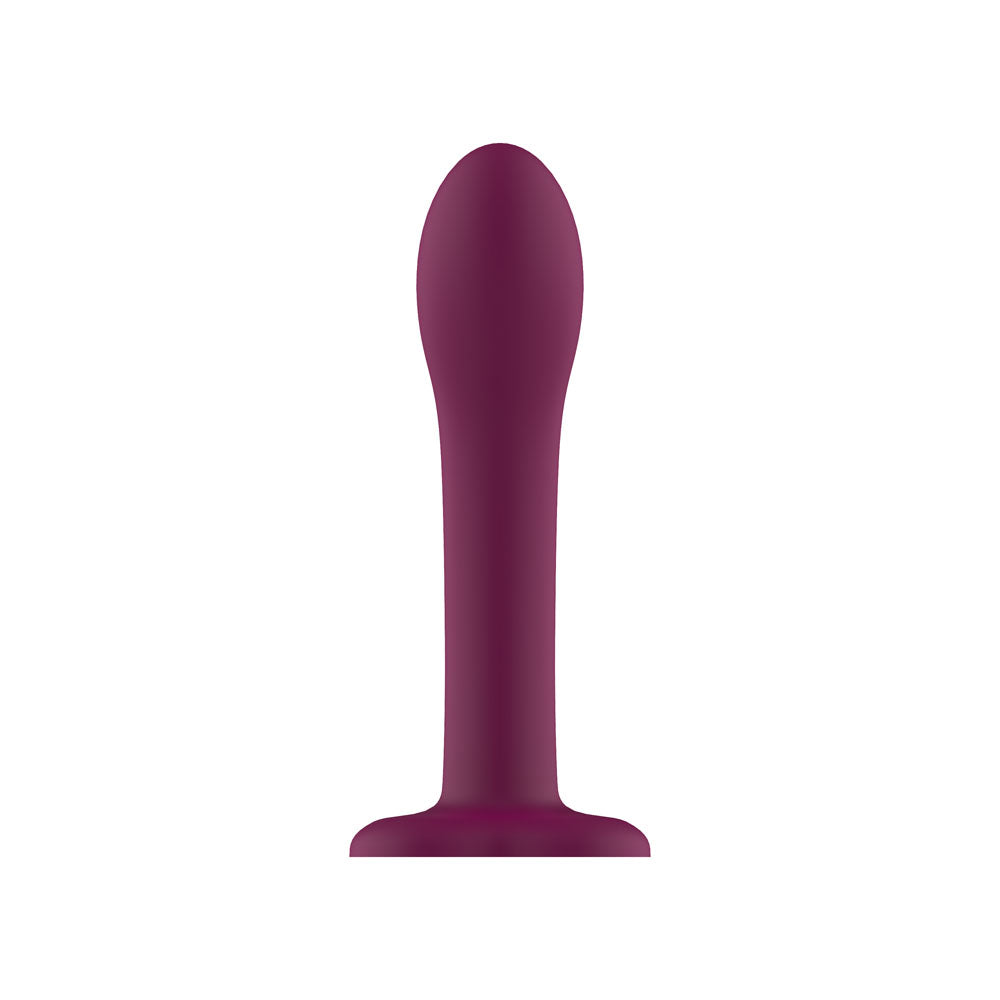 Passion Play Liquid Silicone Dildo Purple Purple 18 Cm Dildo