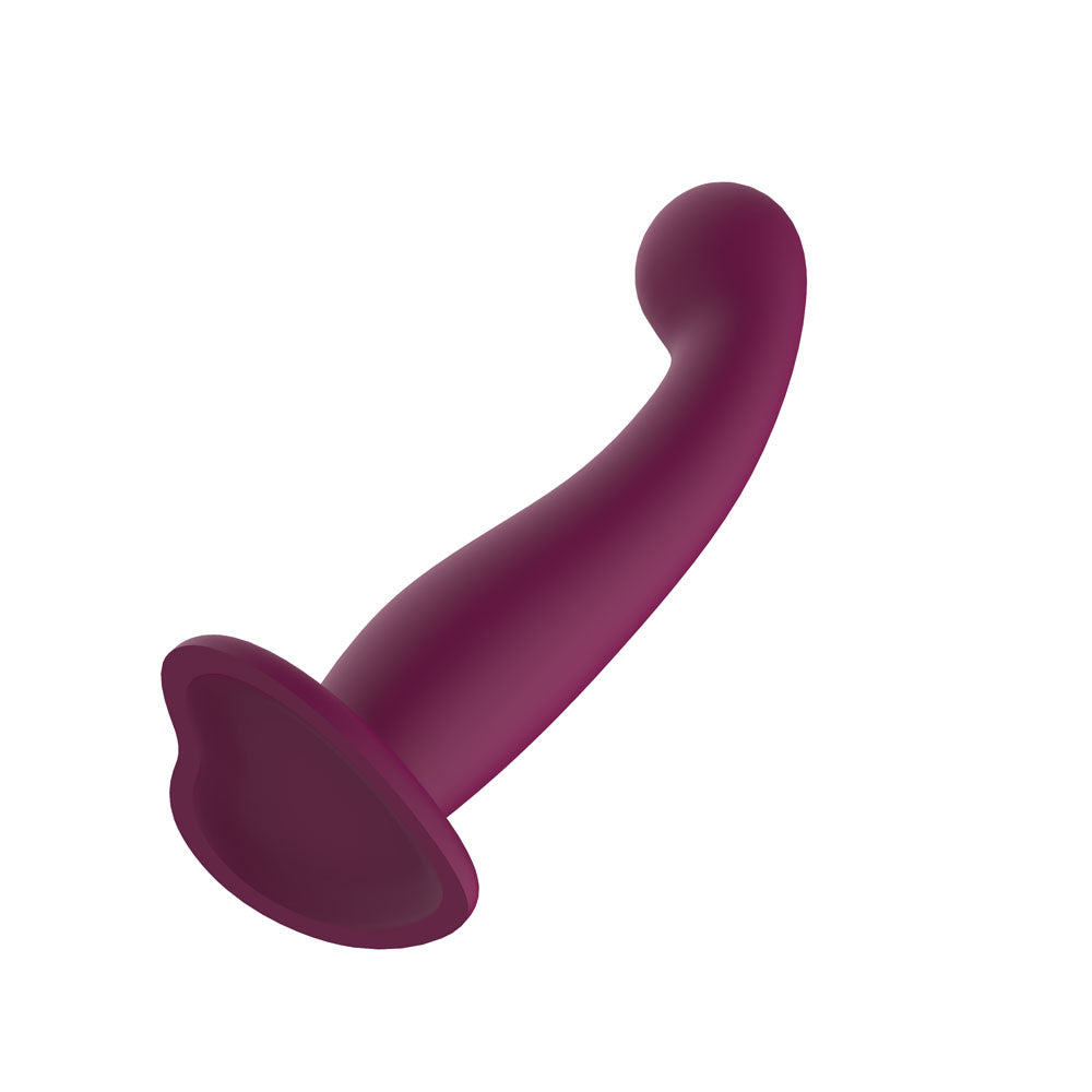 Passion Play Liquid Silicone Dildo Purple Purple 18 Cm Dildo