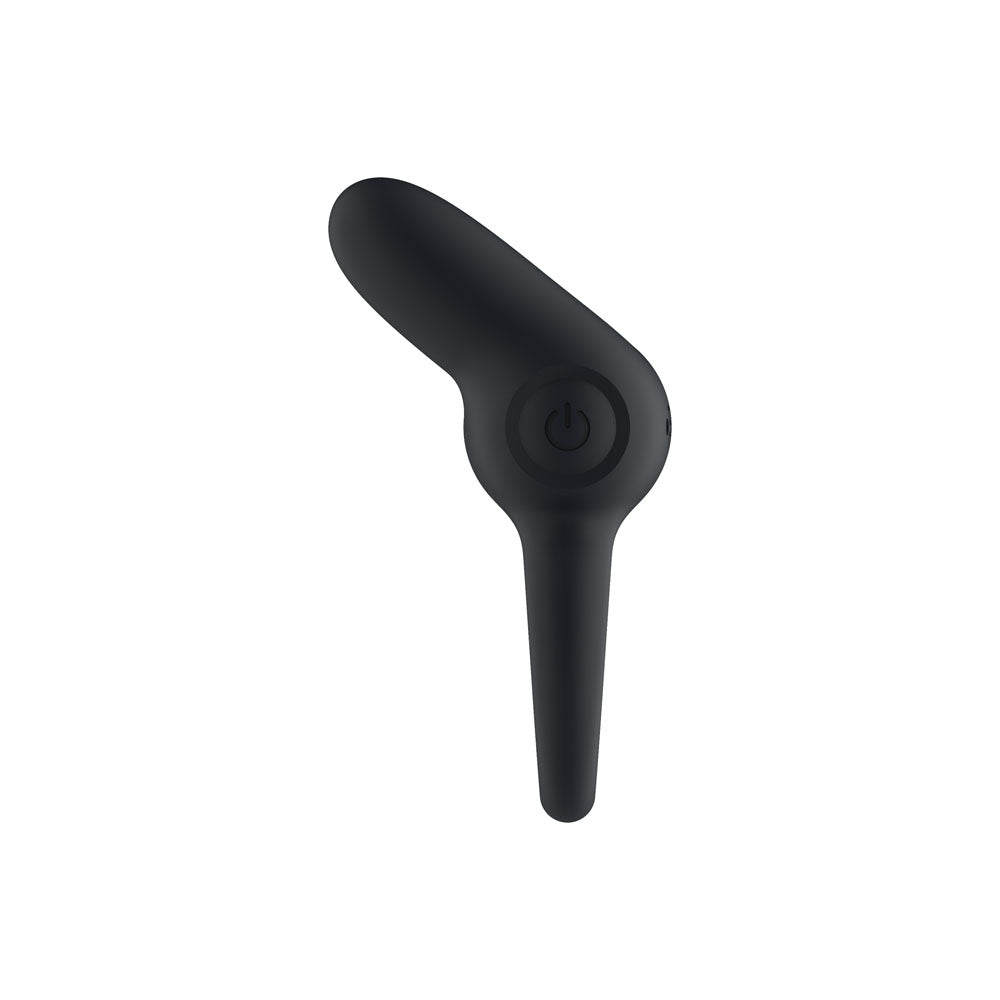 Passion Play Dual Motors Vibrating Cockring Black Usb Rechargeable Vibrating Cock Ring