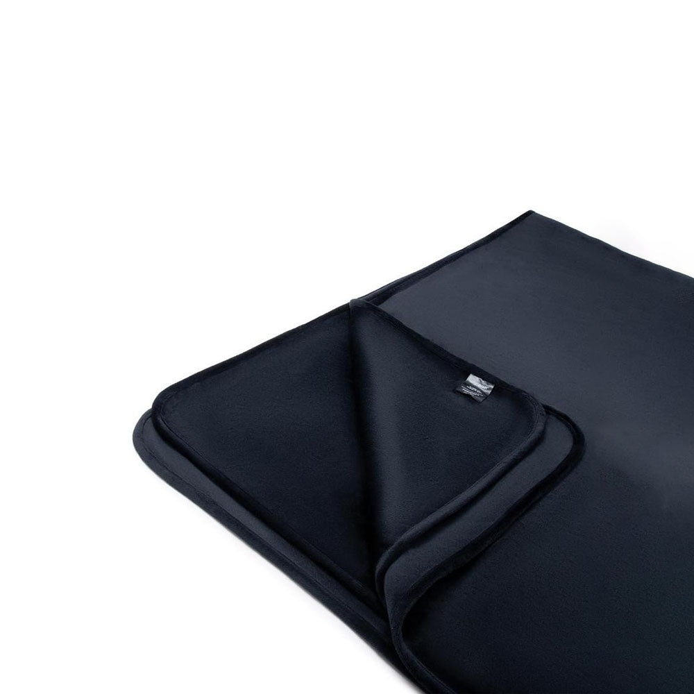 Whipsmart Waterproof Love Throw Black Microvelvet Waterproof Blanket