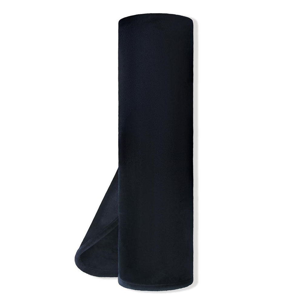 Whipsmart Waterproof Love Throw Black Microvelvet Waterproof Blanket