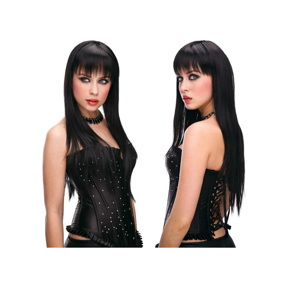Pleasure Wigs Amber Black Black Wig