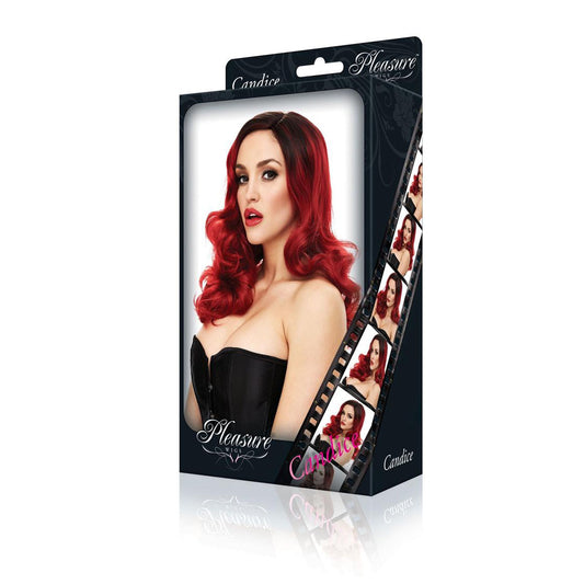 Pleasure Wigs Candice Red/Black Red/Black Wig