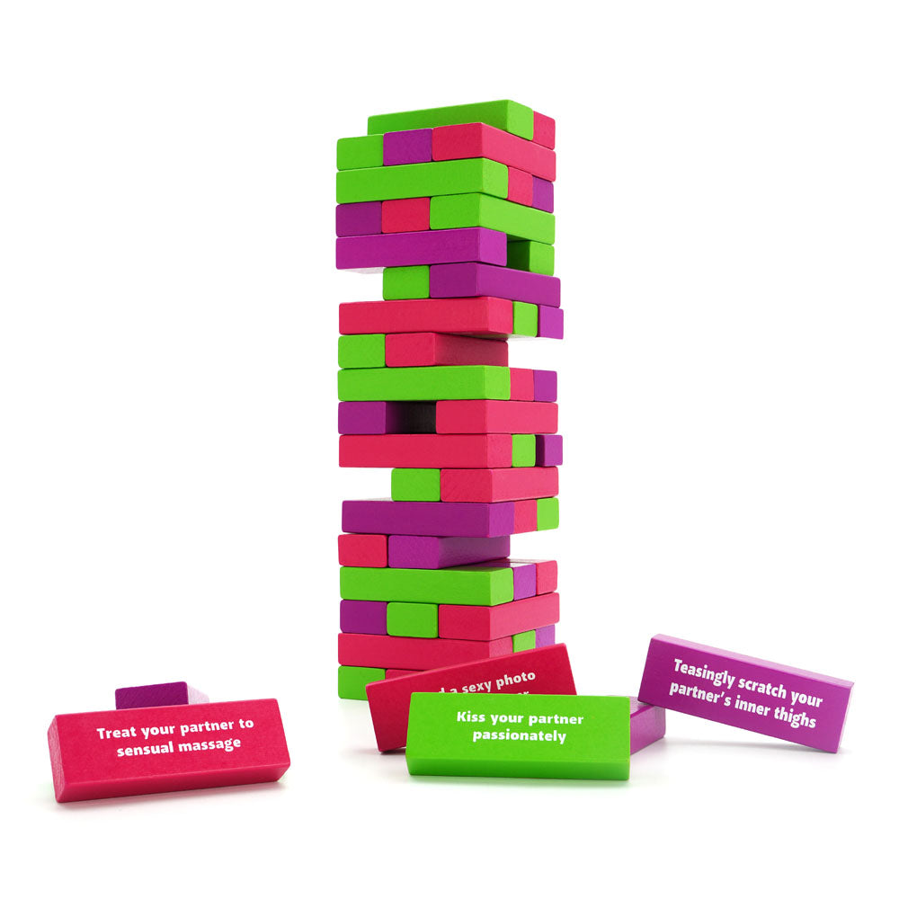 Tower Of Pleasure Couples Tumbling Tower Game