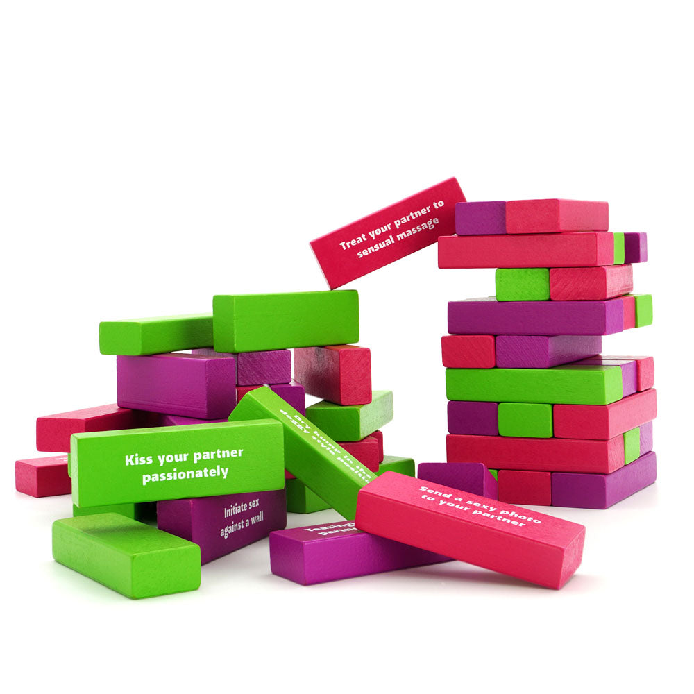 Tower Of Pleasure Couples Tumbling Tower Game