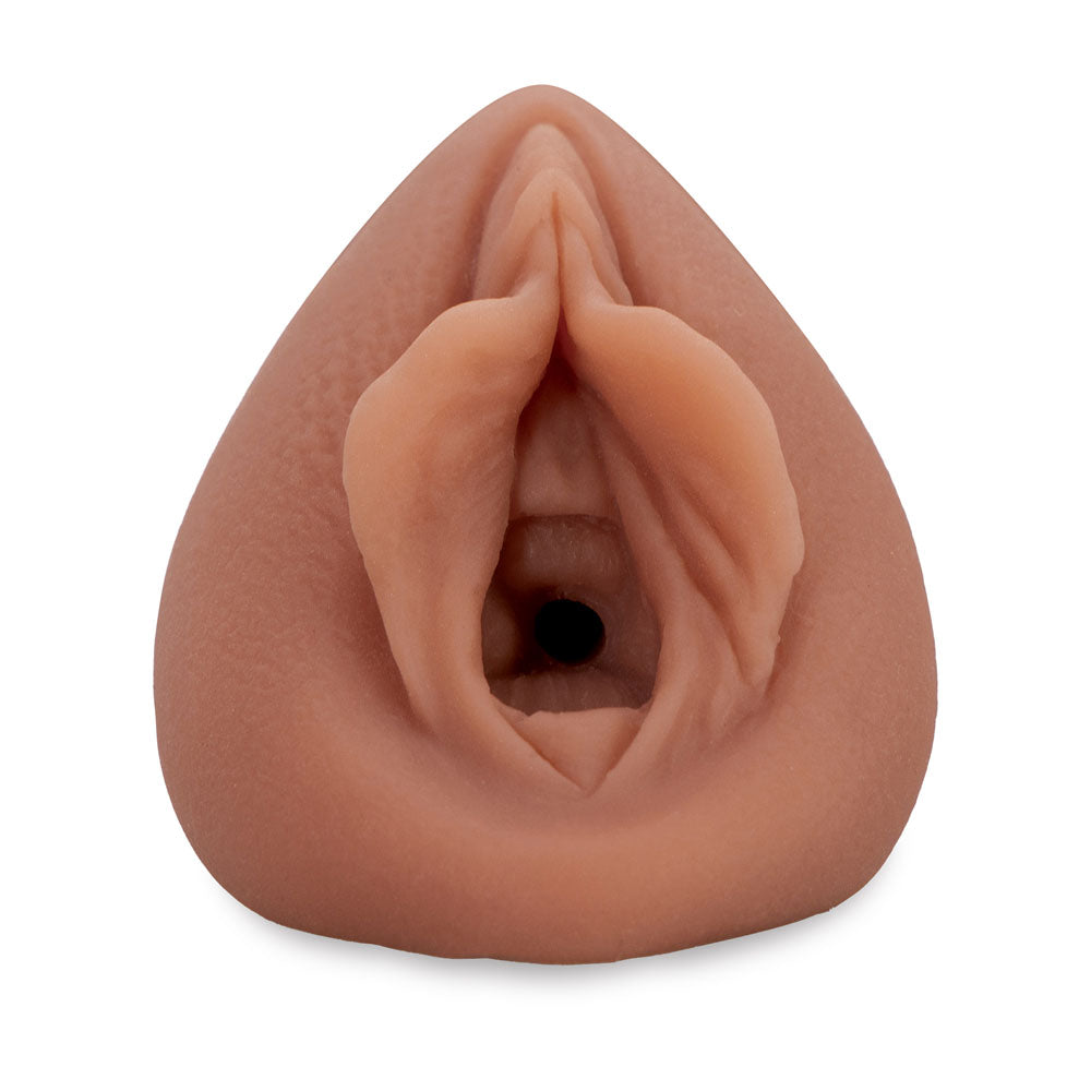 Pipedream Extreme Toyz Sorority Snatch Brown Brown Vagina Stroker