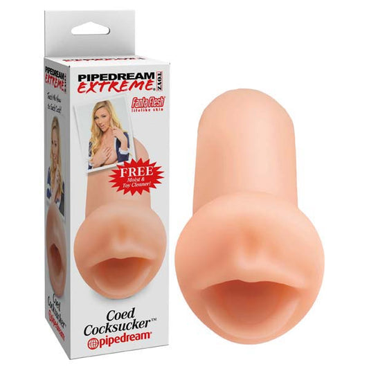 Pipedream Extreme Toyz Coed Cocksucker Flesh Flesh Mouth Stroker