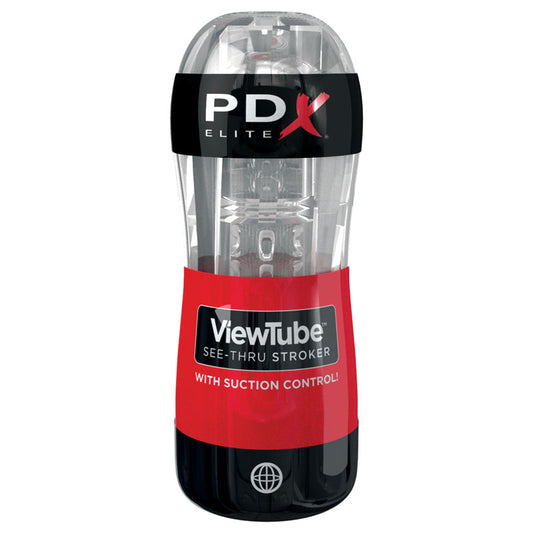 Pipedream Extreme Toys Elite View Tube Stroker Clear Stroker