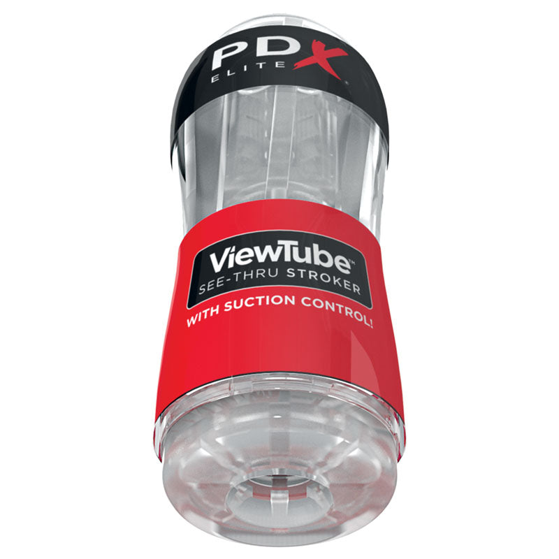 Pipedream Extreme Toys Elite View Tube Stroker Clear Stroker