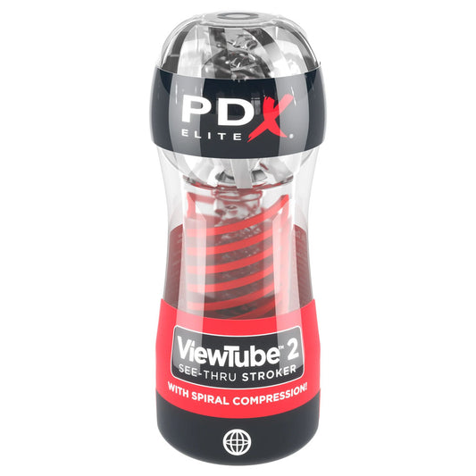 Pdx Elite Viewtube 2 Clear Stroker