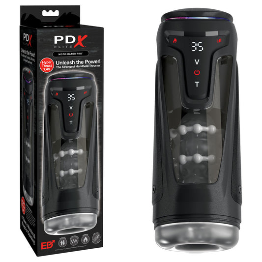 Pdx Elite Moto Bator Pro Clear Usb Rechargeable Auto Stroker