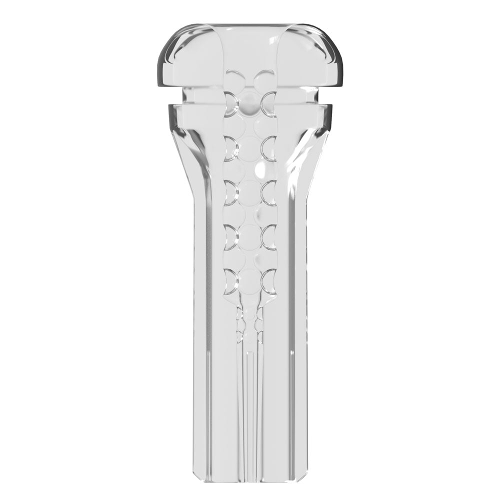 Pdx Elite View Tube Ez Grip Stroker Clear Stroker