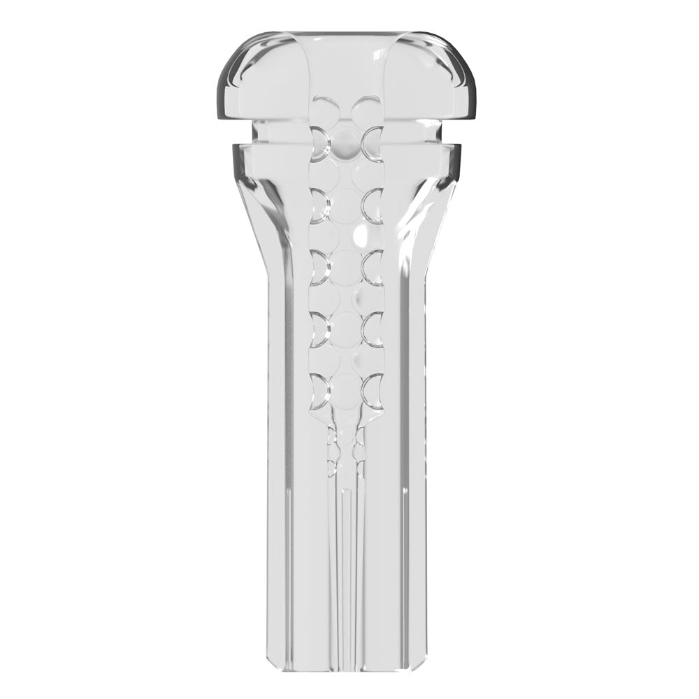 Pdx Elite View Tube Xxl Led Stroker Clear Stroker With Led Lights