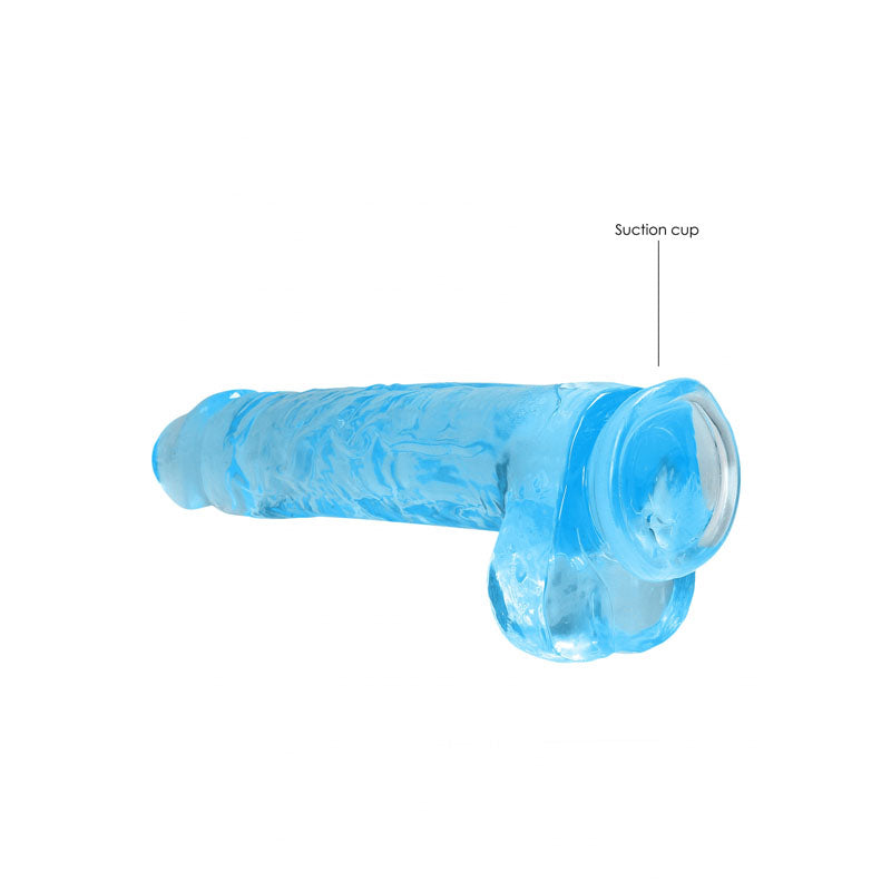 Realrock Realistic Dildo With Balls 9 In