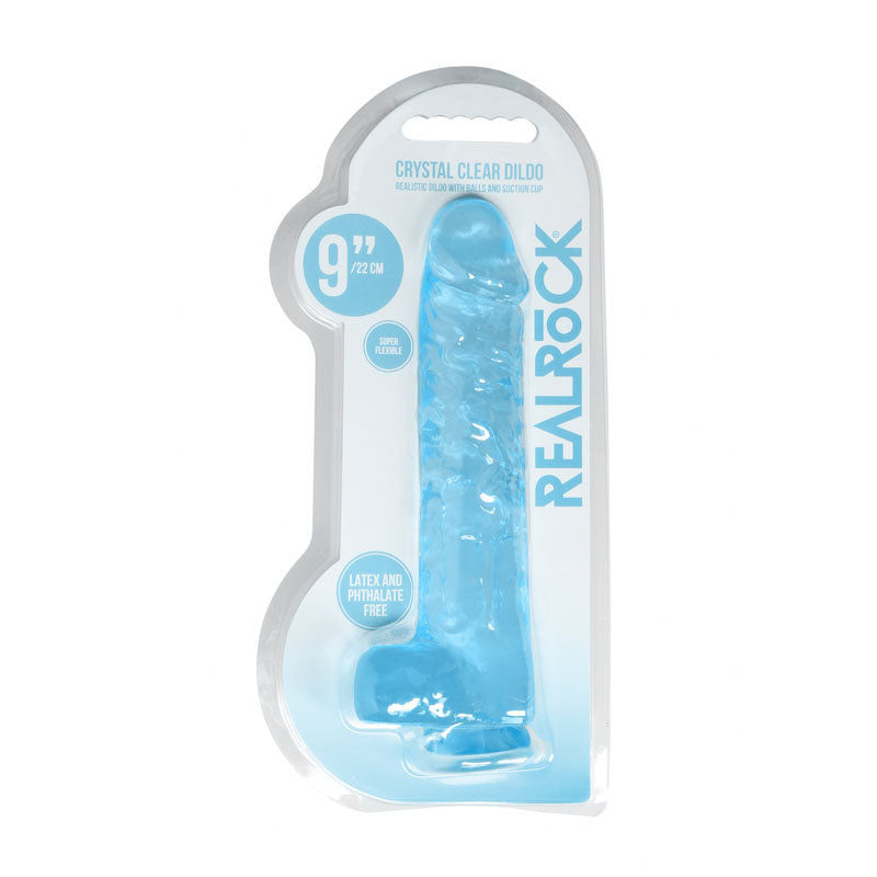 Realrock Realistic Dildo With Balls 9 In