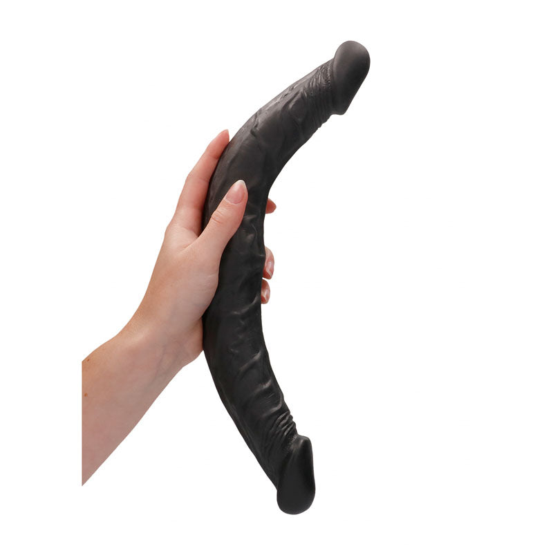 Realrock 14'' Double Dildo Black 36 Cm Double Dong