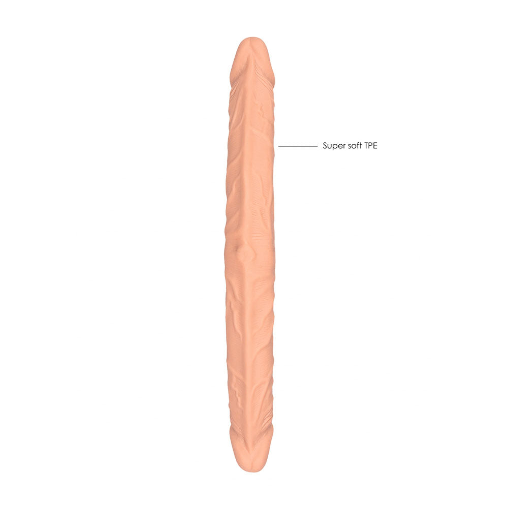 Realrock 18'' Double Dildo Flesh 46 Cm Double Dong