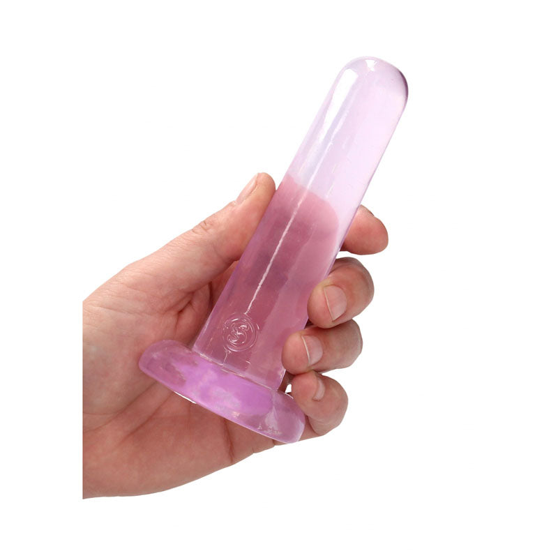 Realrock Non Realistic Dildo With Suction Cup 13.5 Cm Pink 13.5 Cm Dong