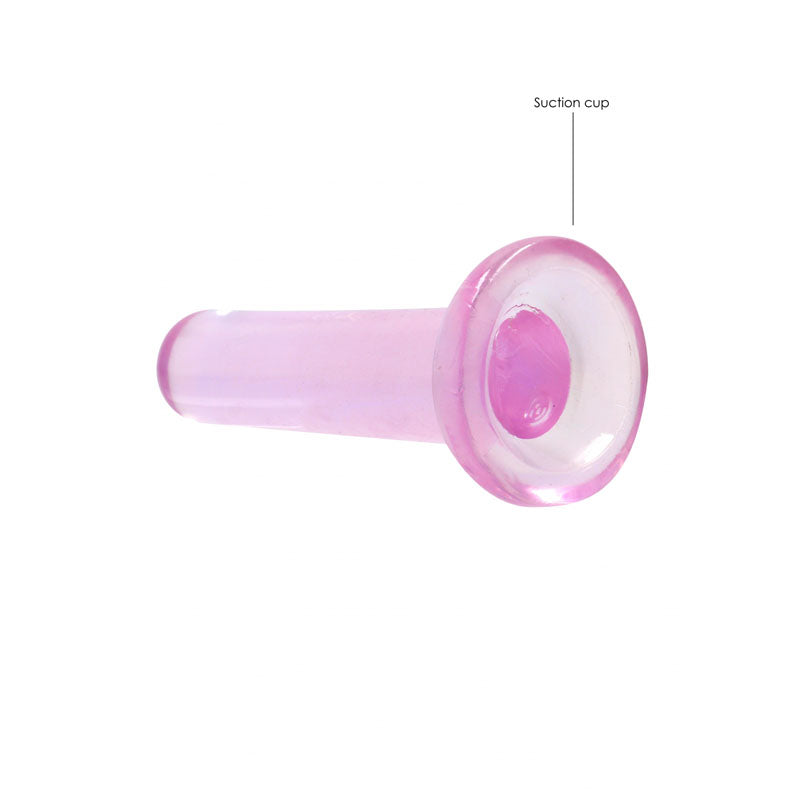 Realrock Non Realistic Dildo With Suction Cup 13.5 Cm Pink 13.5 Cm Dong
