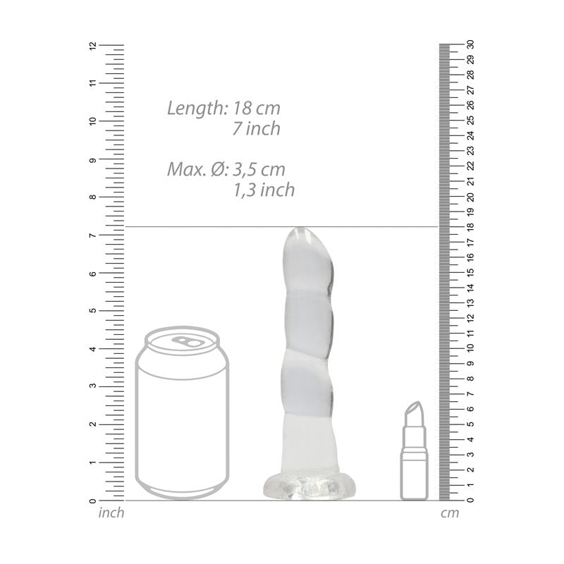 Realrock Non Realistic Dildo With Suctio