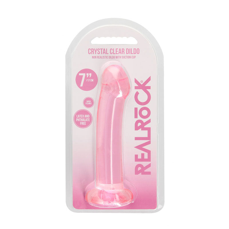 Realrock Non Realistic Dildo With Suction Cup 17 Cm Pink 17 Cm Dong