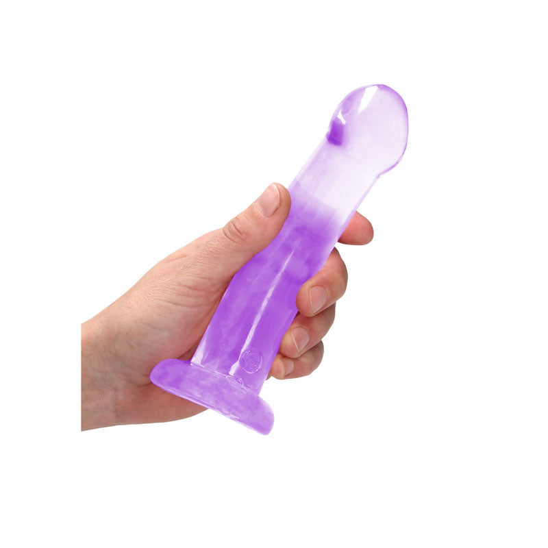 Realrock Non Realistic Dildo With Suction Cup 17 Cm Purple 17 Cm Dong