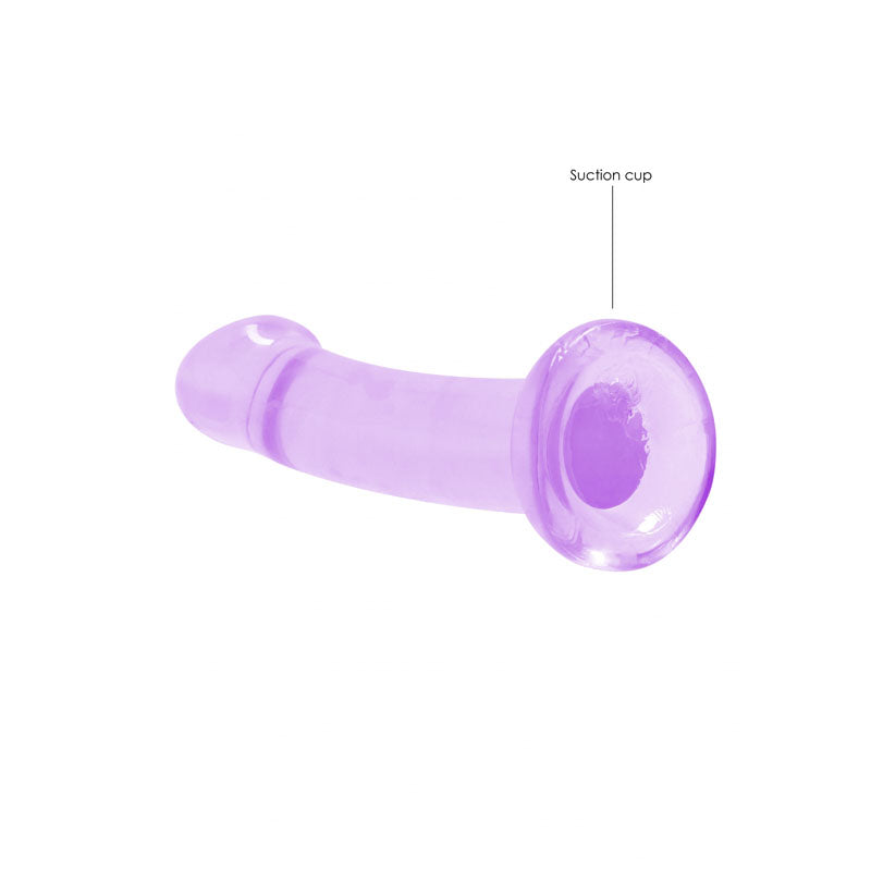 Realrock Non Realistic Dildo With Suction Cup 17 Cm Purple 17 Cm Dong