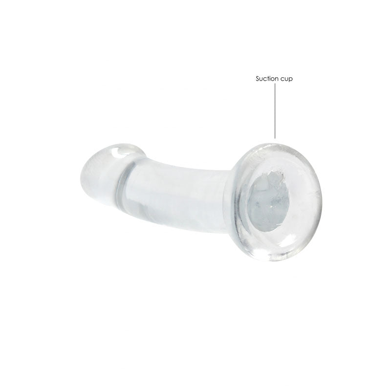 Realrock Non Realistic Dildo With Suction Cup 17 Cm Clear 17 Cm Dong