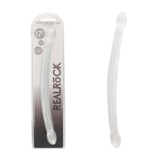 Realrock Non Realistic Double Dong 17'' Clear 43 Cm Double Dong