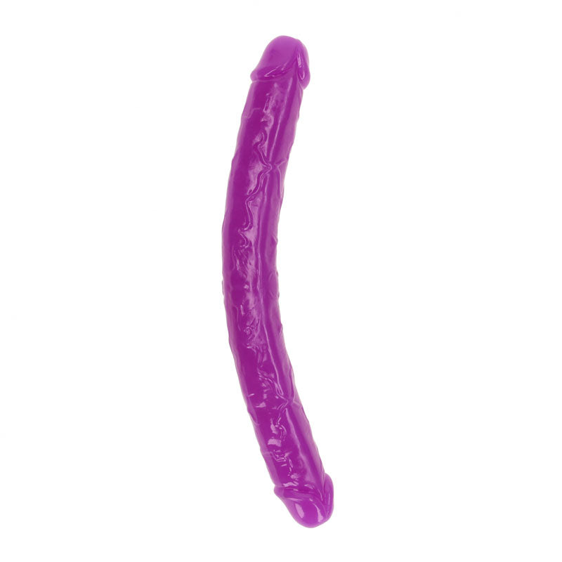 Realrock 38 Cm Double Dong Glow Purple Purple 38 Cm (15'') Double Dong
