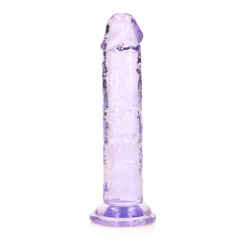 Realrock 15.5 Cm Straight Dildo Purple Purple 15.5 Cm (6'') Dong