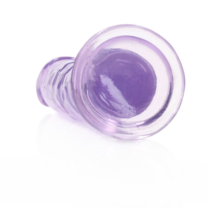 Realrock 15.5 Cm Straight Dildo Purple Purple 15.5 Cm (6'') Dong