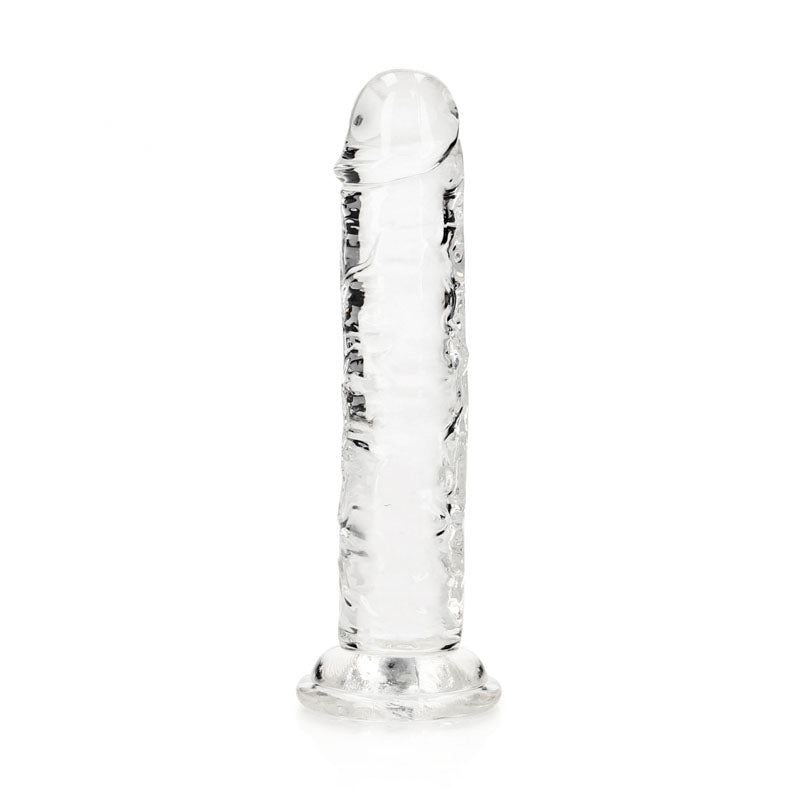 Realrock 15.5 Cm Straight Dildo Clear Clear 15.5 Cm (6'') Dong