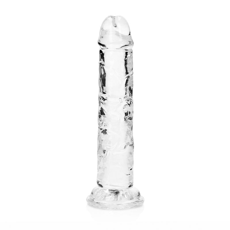 Realrock 15.5 Cm Straight Dildo Clear Clear 15.5 Cm (6'') Dong