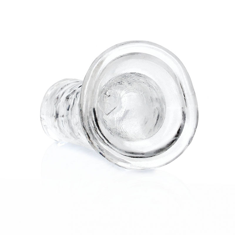 Realrock 15.5 Cm Straight Dildo Clear Clear 15.5 Cm (6'') Dong