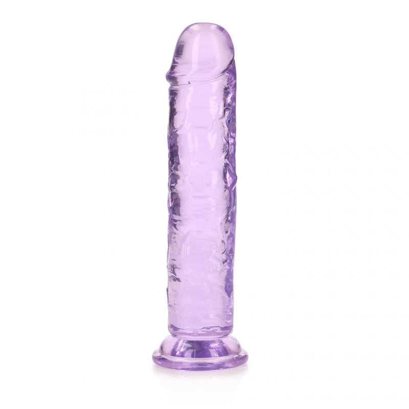 Realrock 18 Cm Straight Dildo Purple Purple 18 Cm (7'') Dong