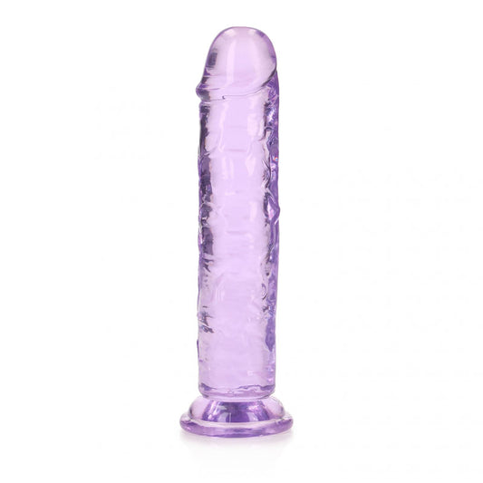 Realrock 18 Cm Straight Dildo Purple Purple 18 Cm (7'') Dong