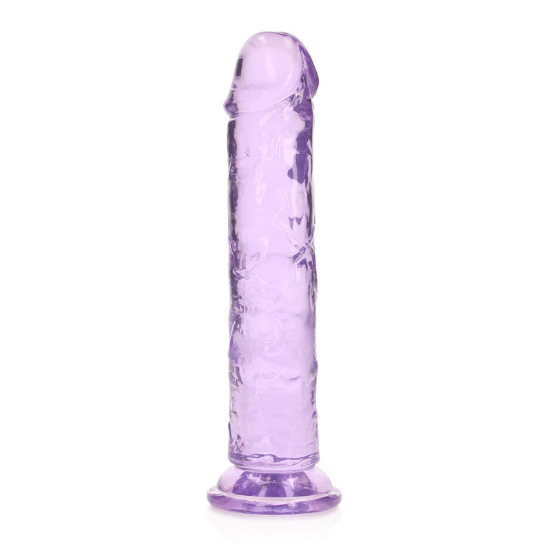 Realrock 18 Cm Straight Dildo Purple Purple 18 Cm (7'') Dong