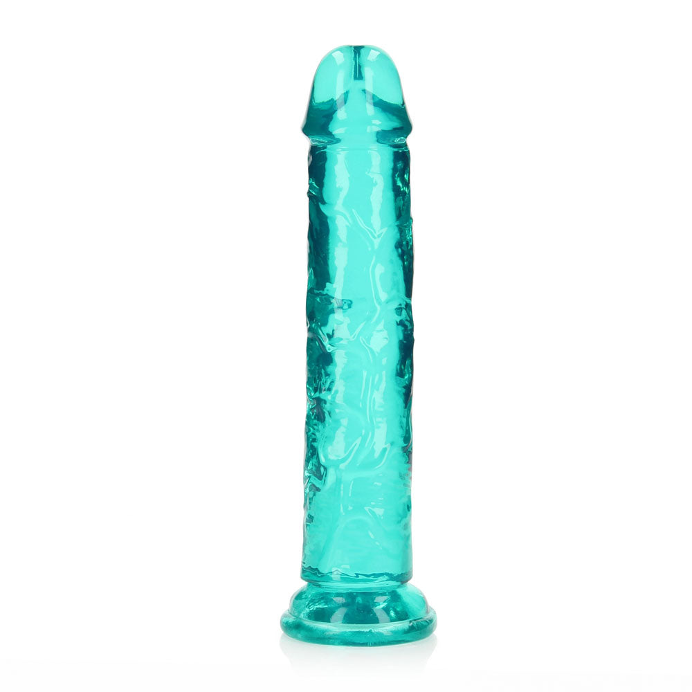 Realrock 20 Cm Straight Dildo Turquoise Turquoise 20 Cm (8'') Dong