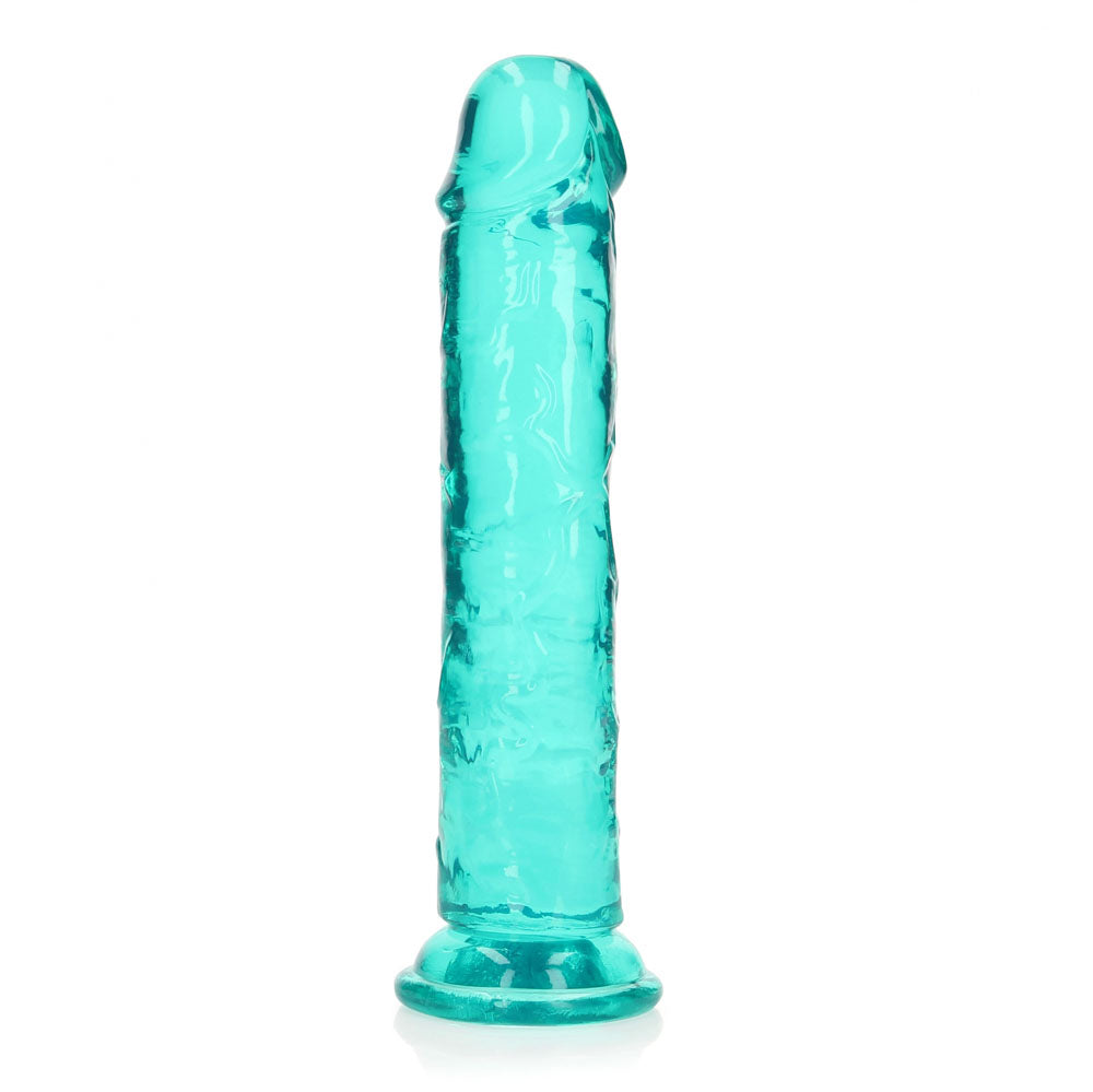 Realrock 20 Cm Straight Dildo Turquoise Turquoise 20 Cm (8'') Dong