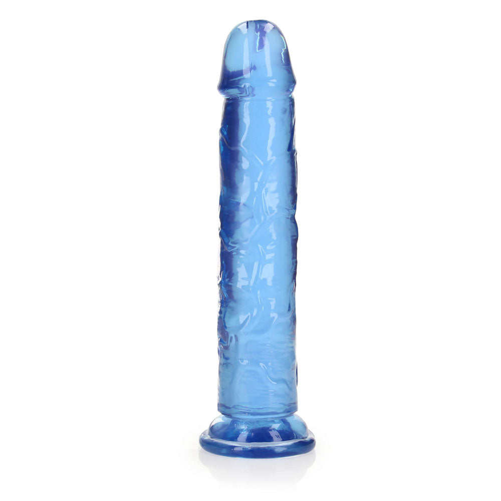 Realrock 25 Cm Straight Dildo Blue Blue 25 Cm (10'') Dong
